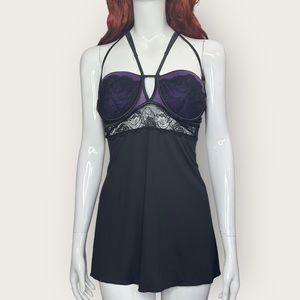 Cute Neckline Plus Babydoll